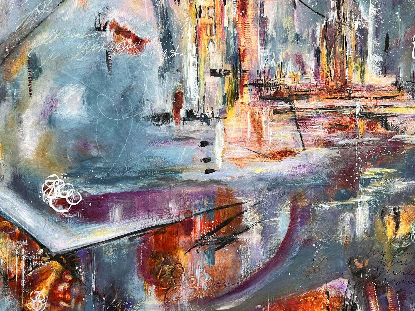 Celestial City Imagination | Abstract Art