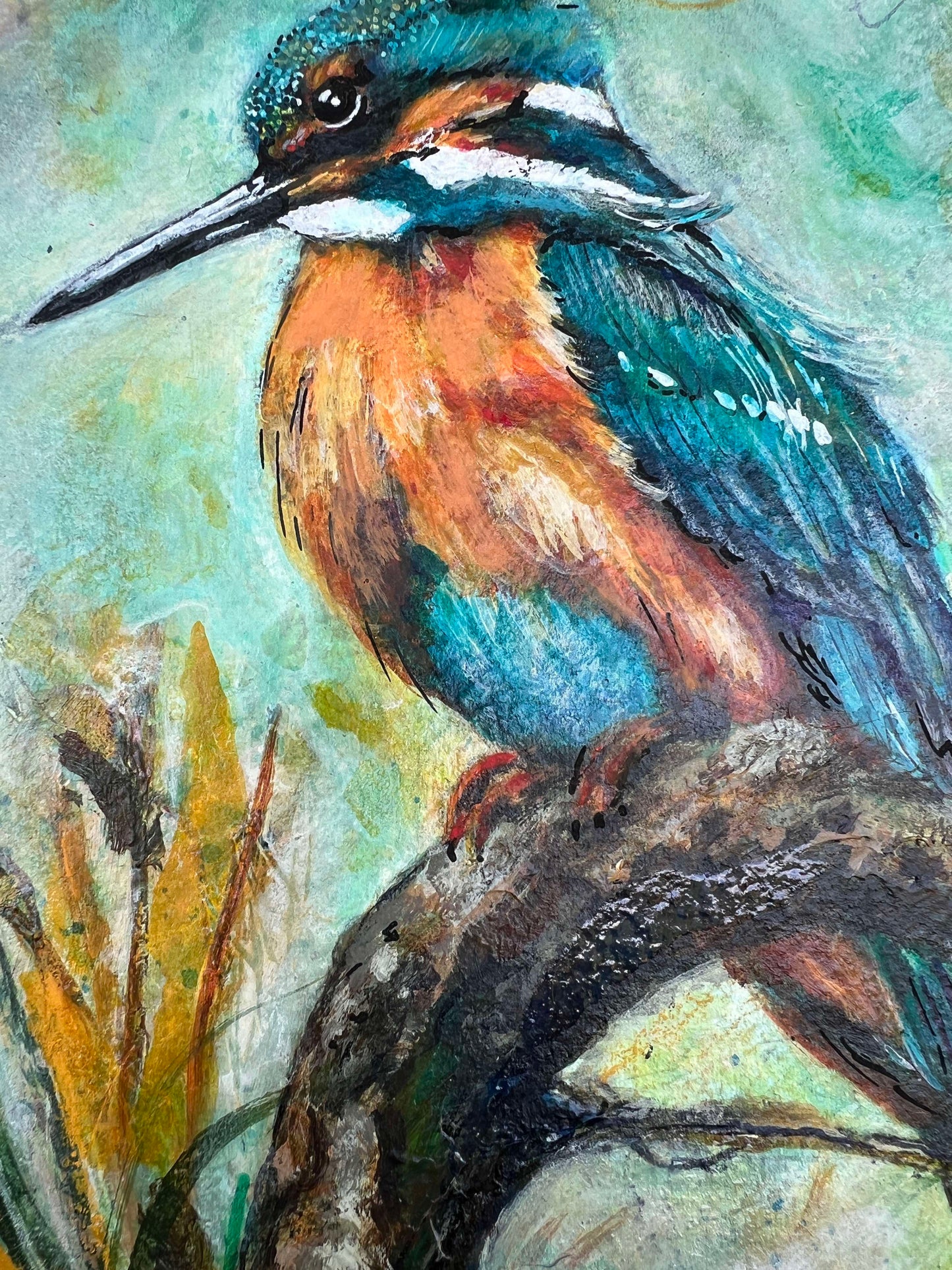 Birds Of A Feather - Kingfisher II | Original Art
