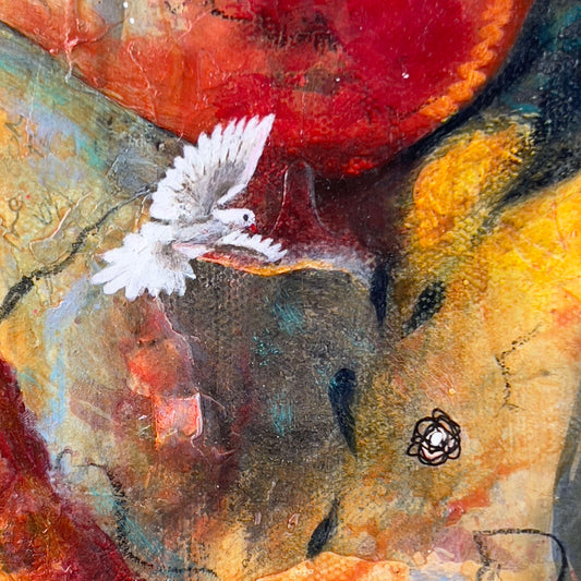 Call To Me and I Will Answer | Original Abstract Art