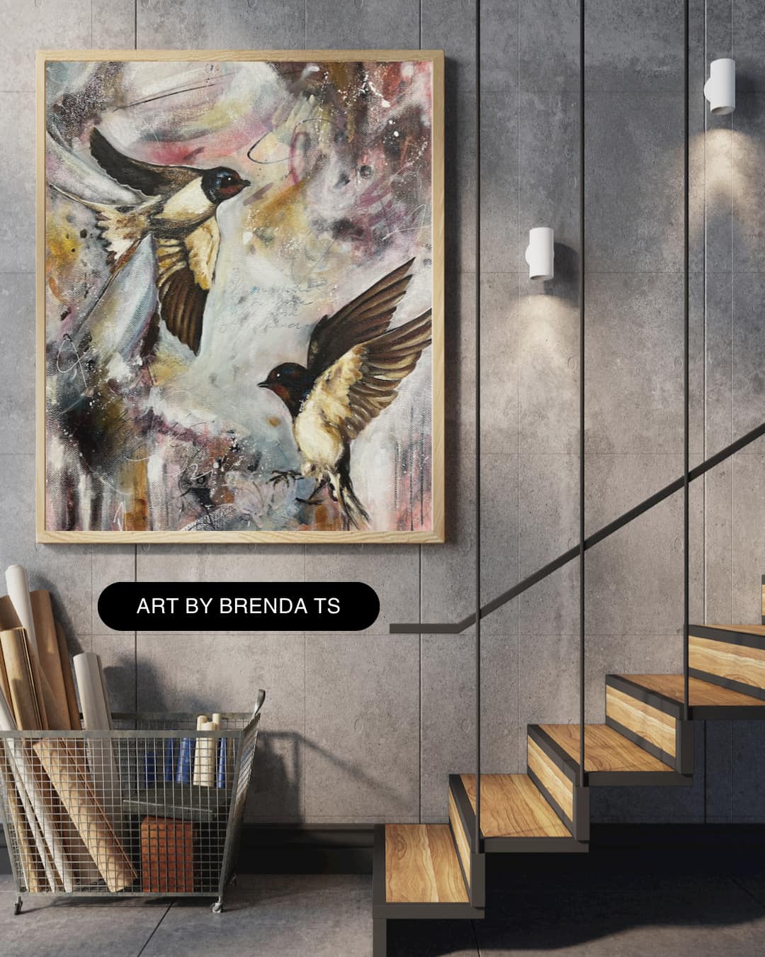Rise Above | Original, Abstract Realism
