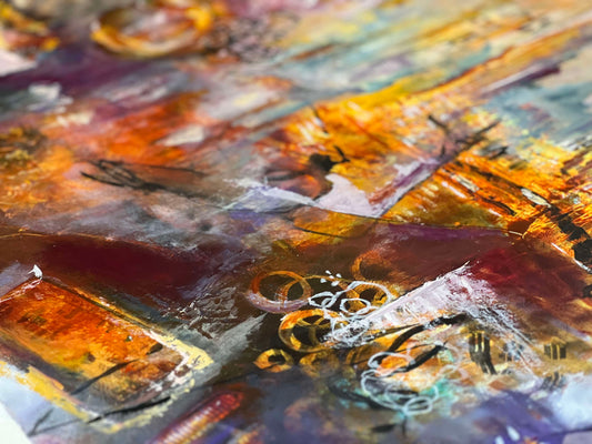 Celestial City Imagination | Abstract Art