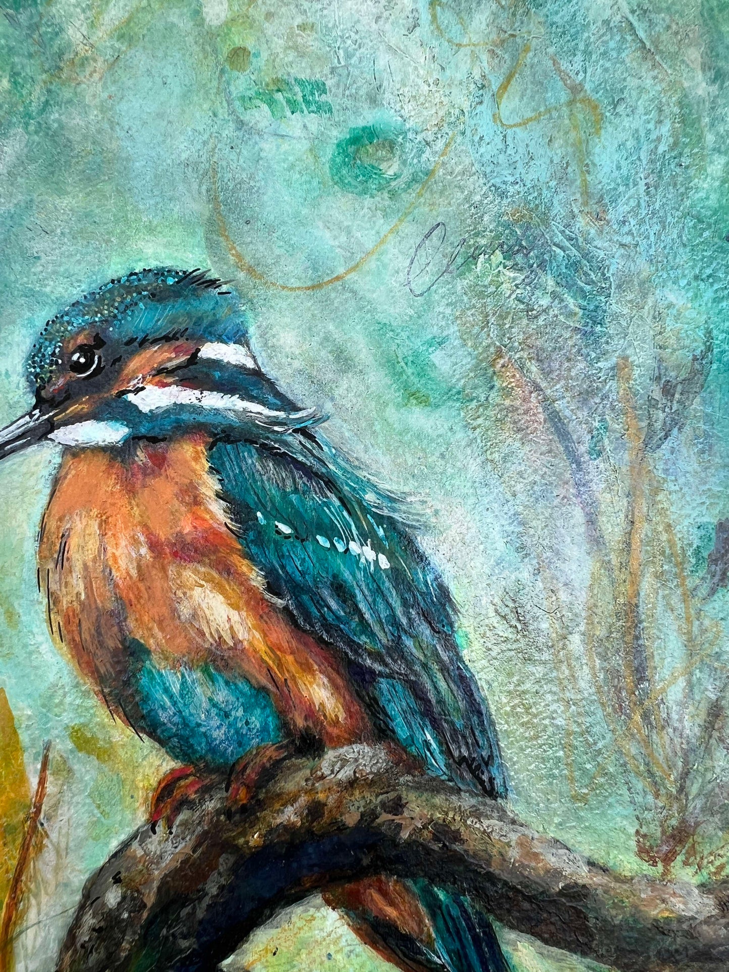Birds Of A Feather - Kingfisher II | Original Art