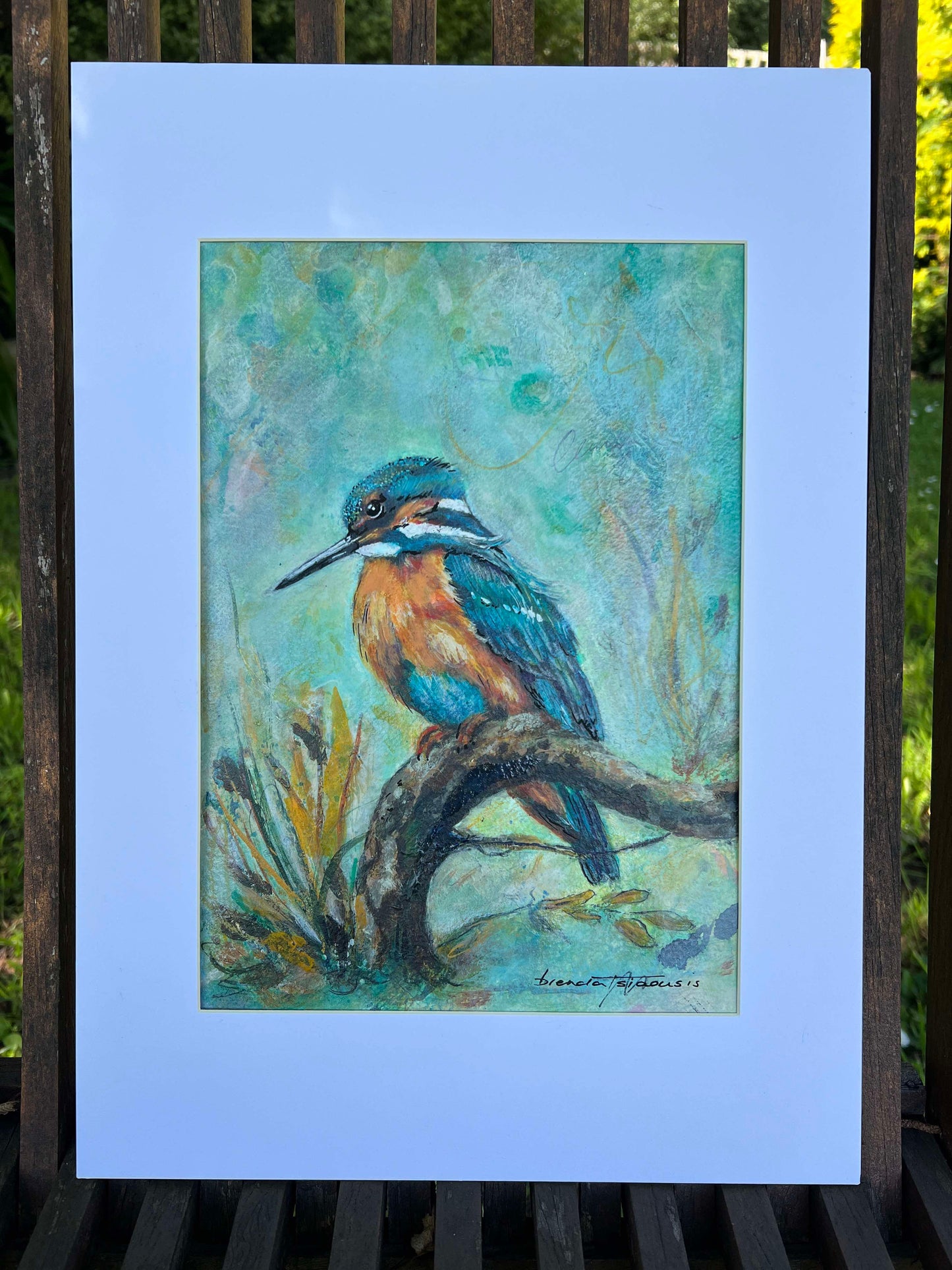 Birds Of A Feather - Kingfisher II | Original Art