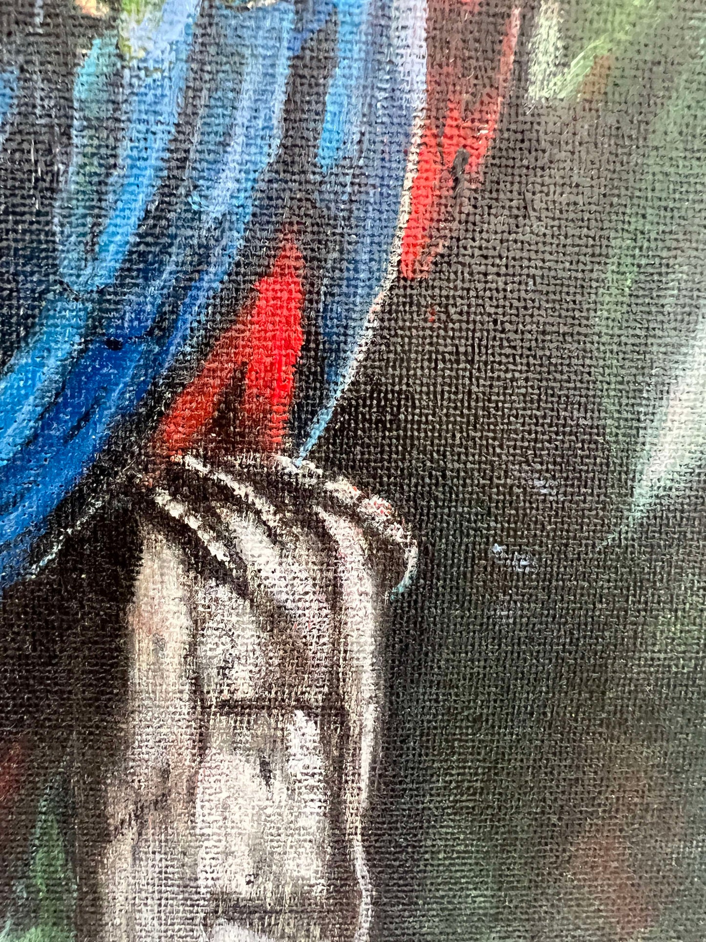 Parrot On Log | Original Art