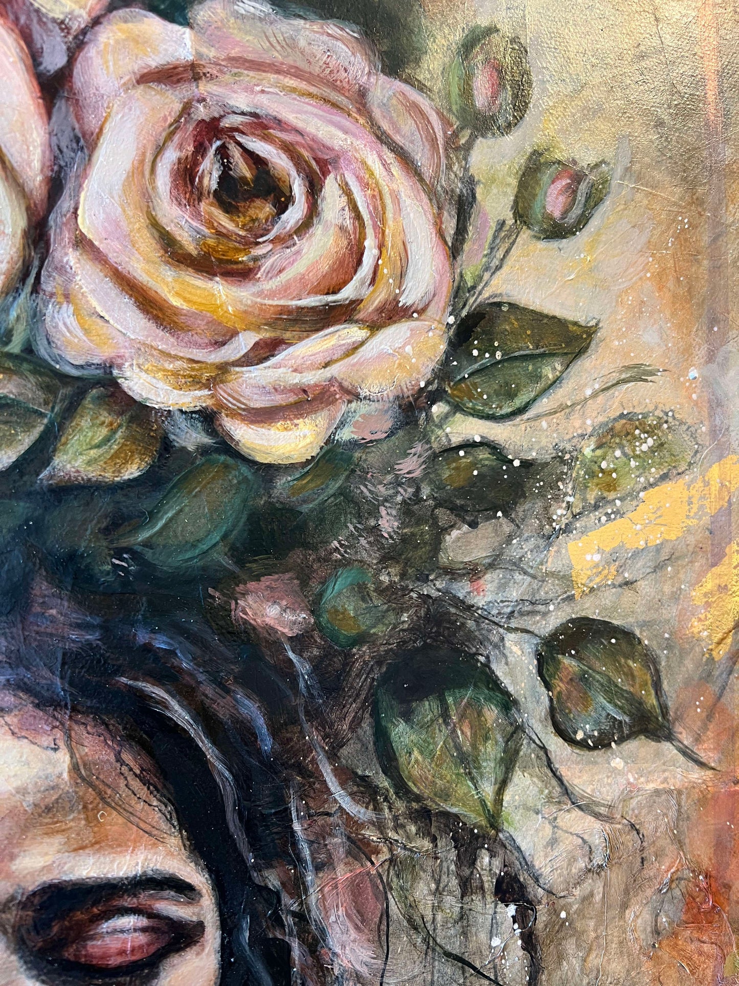 Beauty For Ashes | Original Abstract Realism Art