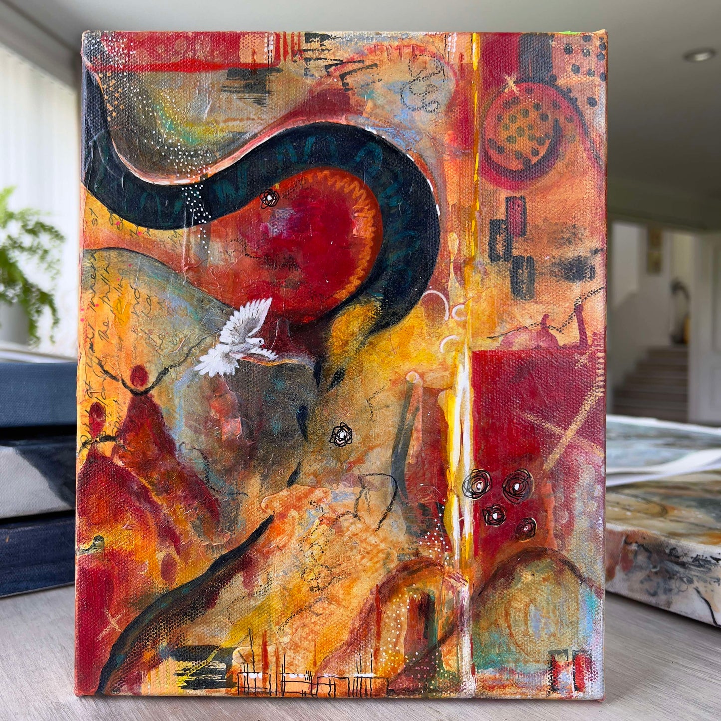 Call To Me and I Will Answer | Original Abstract Art