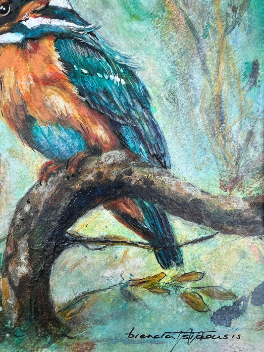Birds Of A Feather - Kingfisher II | Original Art