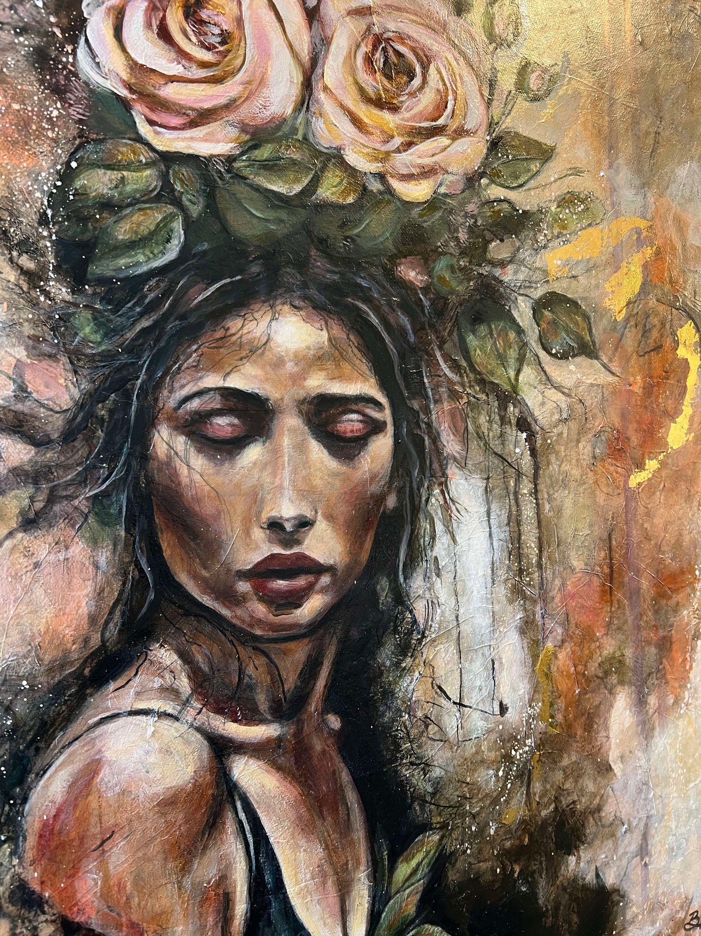 Beauty For Ashes | Original Abstract Realism Art