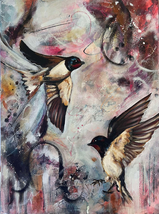 Rise Above | Original, Abstract Realism