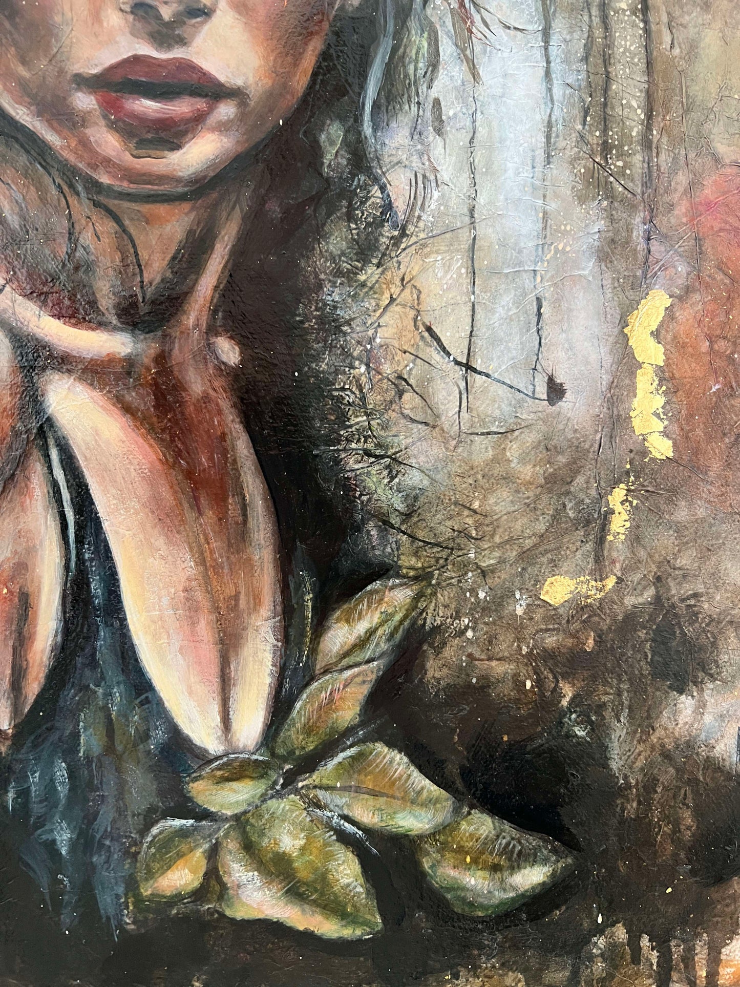 Beauty For Ashes | Original Abstract Realism Art