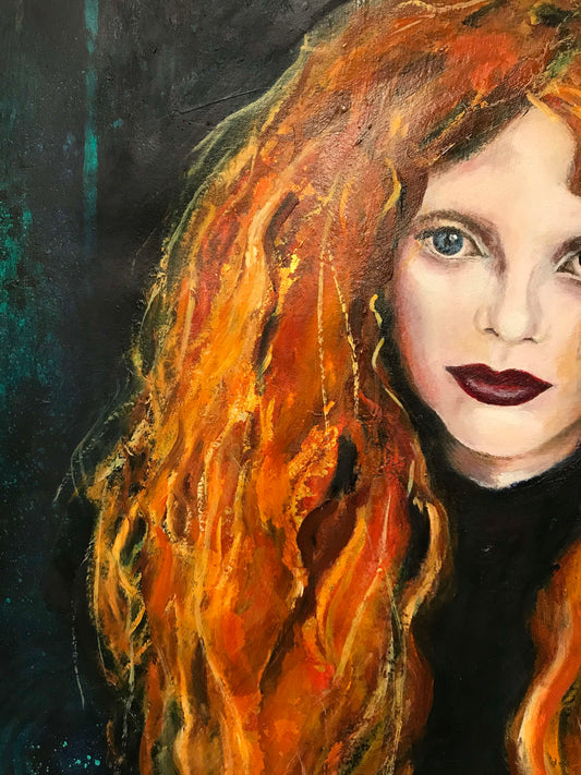 Untamed | Original Portrait Art