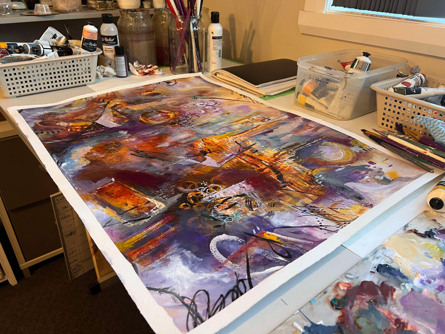 Celestial City Imagination | Abstract Art