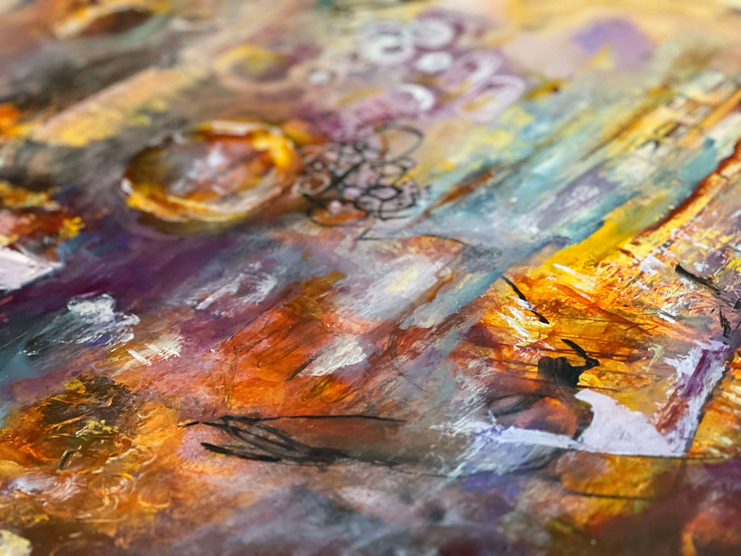 Celestial City Imagination | Abstract Art