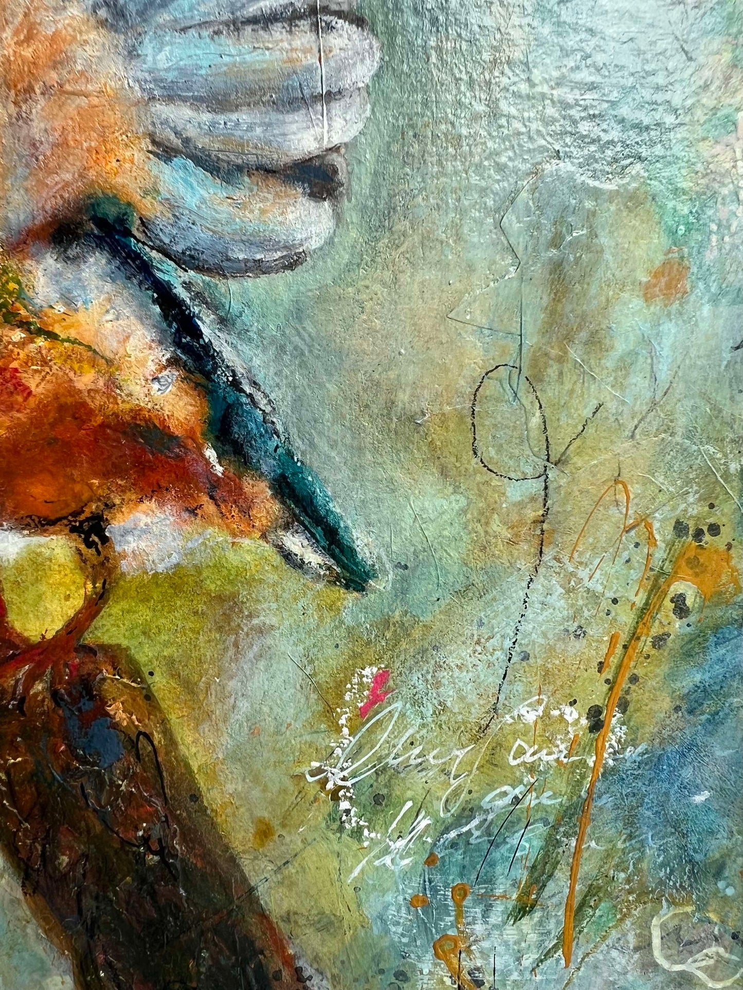 Birds Of A Feather- Kingfisher I | Original Art