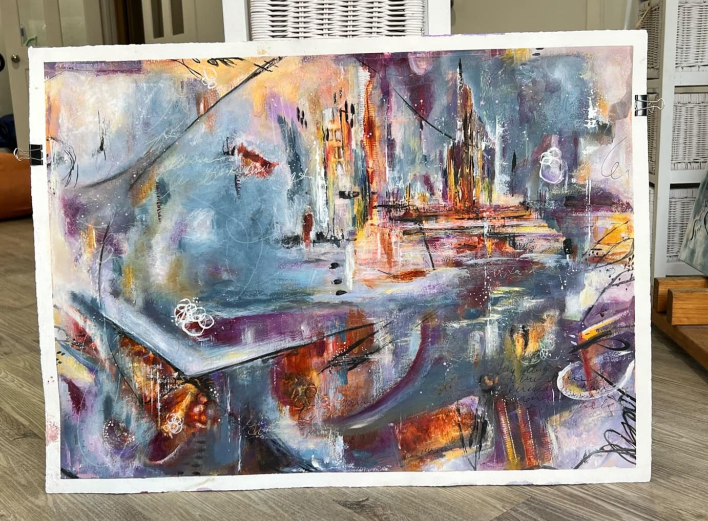 Celestial City Imagination | Abstract Art