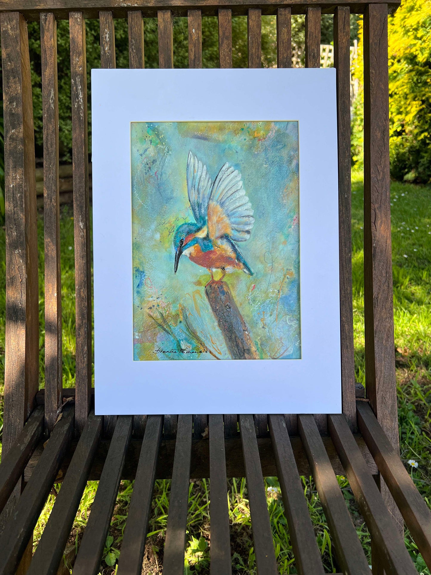 Birds Of A Feather- Kingfisher I | Original Art