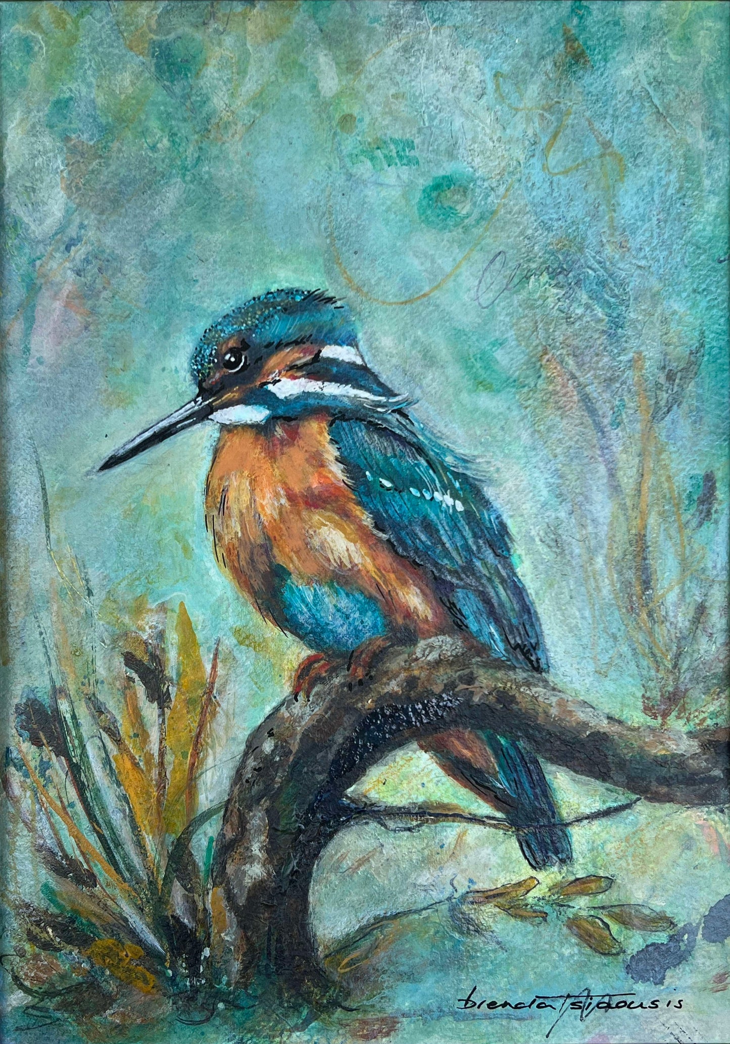 Birds Of A Feather - Kingfisher II | Original Art