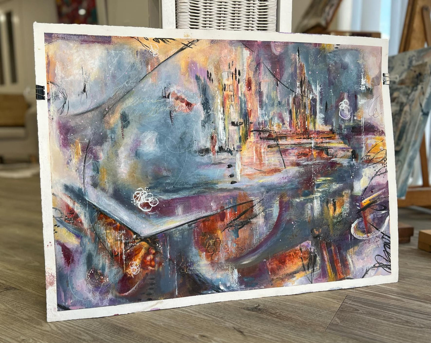 Celestial City Imagination | Abstract Art