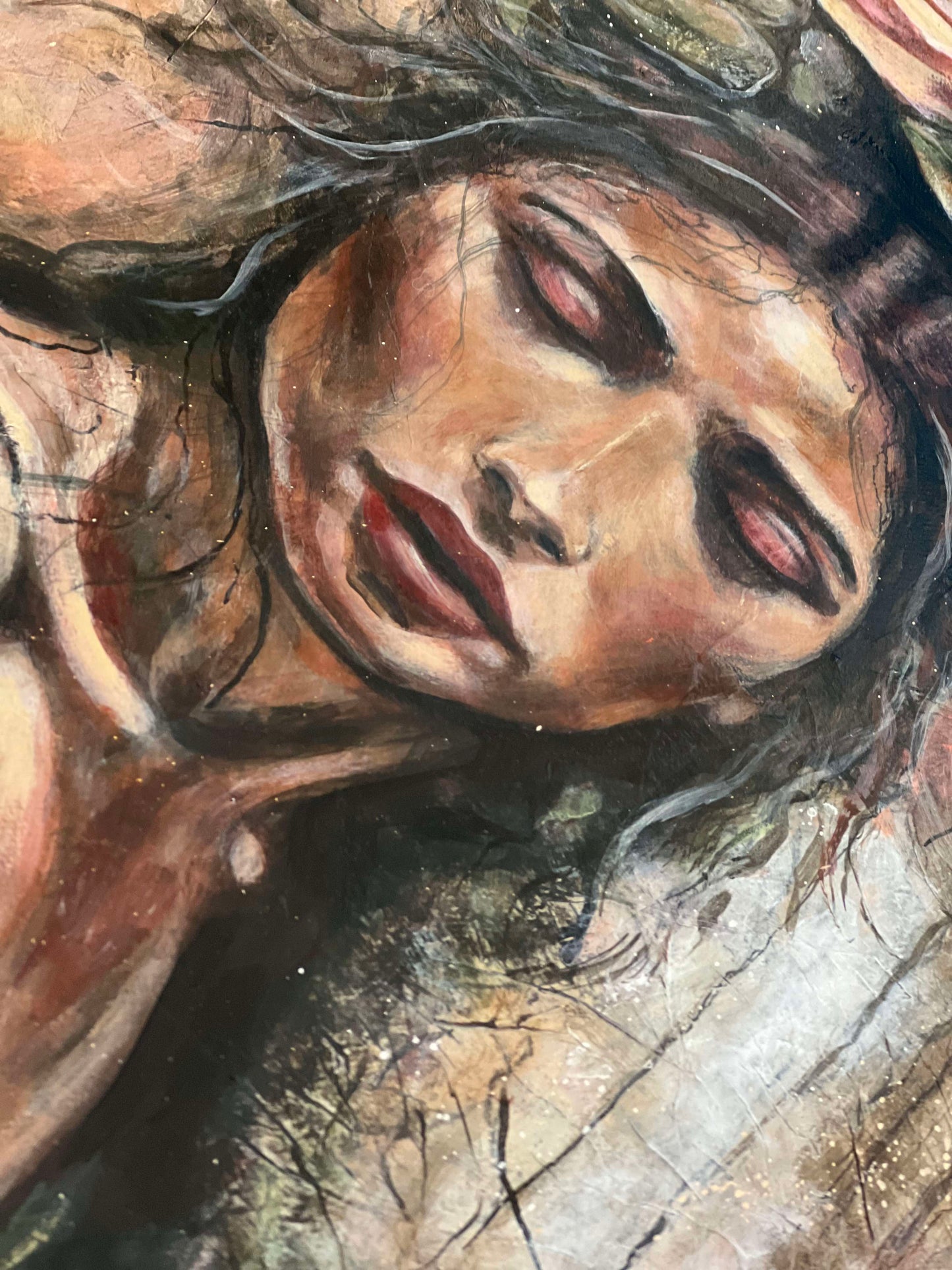 Beauty For Ashes | Original Abstract Realism Art