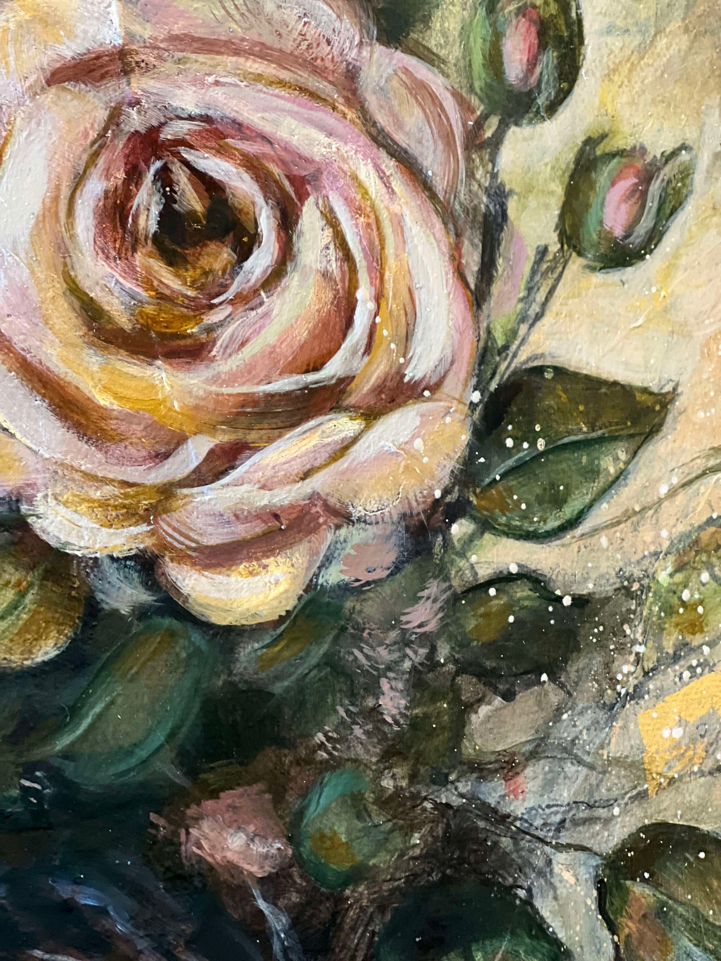 Beauty For Ashes | Original Abstract Realism Art