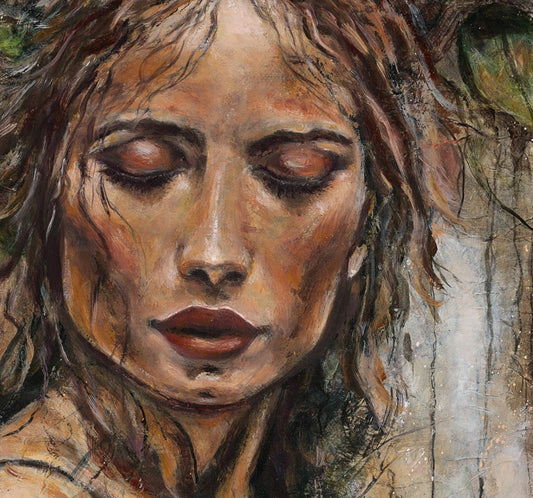 Beauty For Ashes | Original Abstract Realism Art