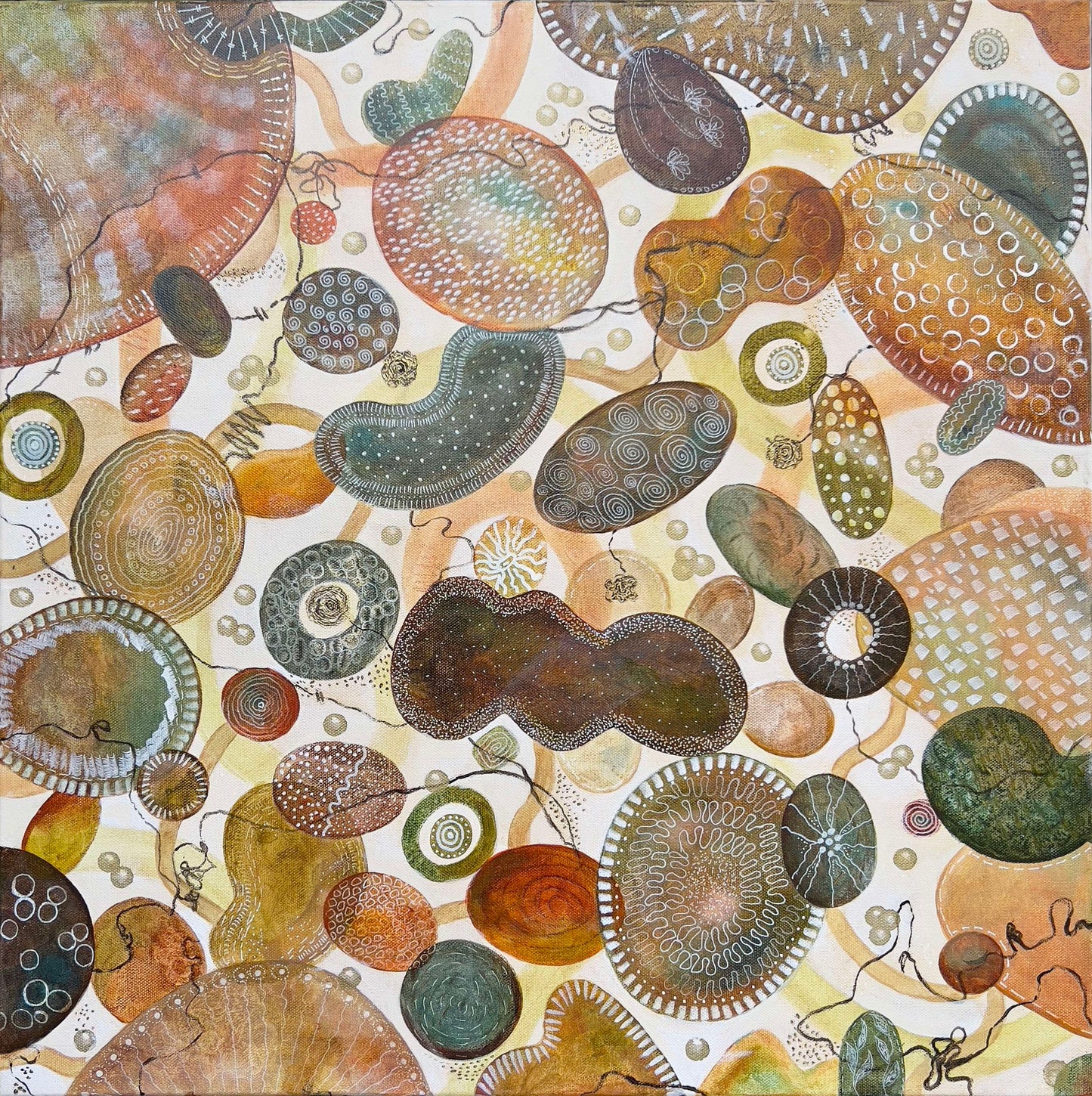 Cellular I | Original Abstract Art