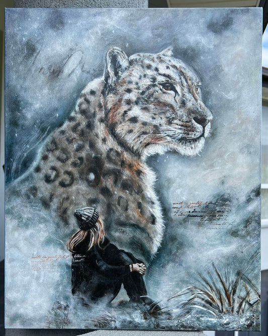 Transcendance ~ Above And Beyond | Original Abstract Realism Art