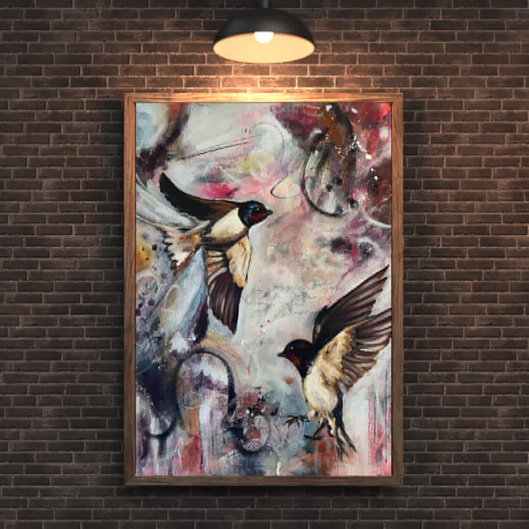 Rise Above | Original, Abstract Realism