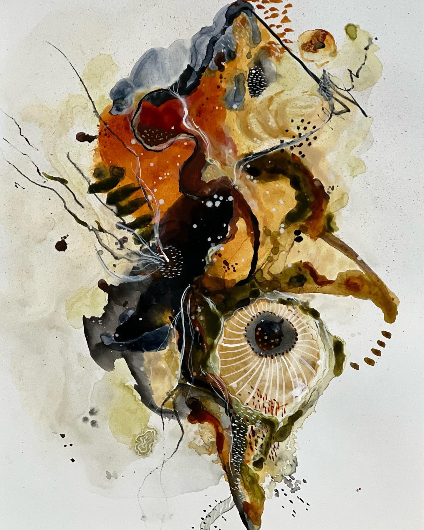 Autumn Shades II | Original Abstract Art