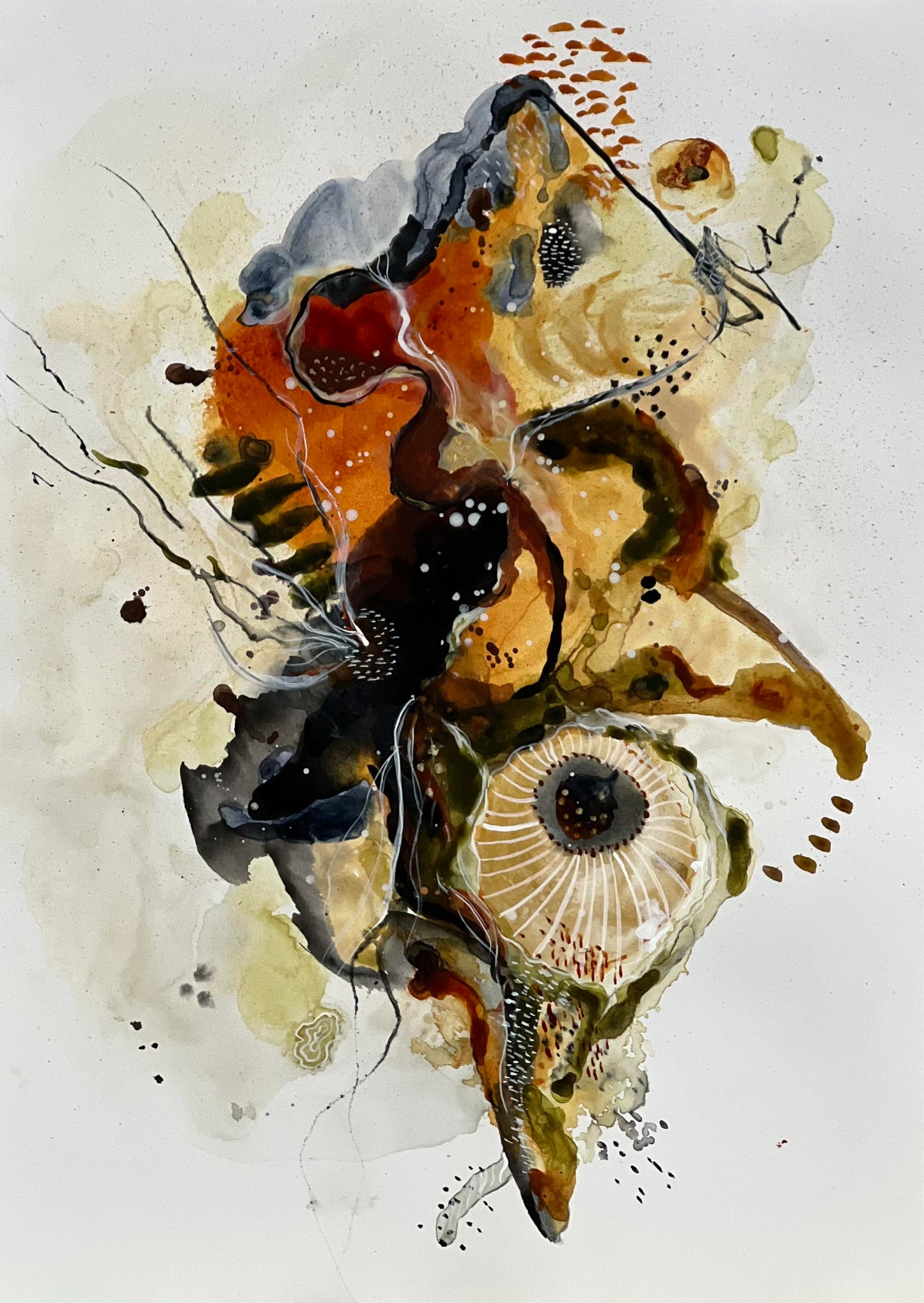 Autumn Shades II | Original Abstract Art