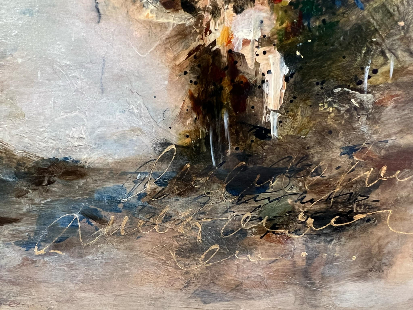 This Little Bird Told Me | Abstract Realism Original Art