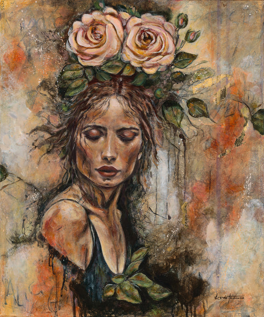 Beauty For Ashes | Original Abstract Realism Art
