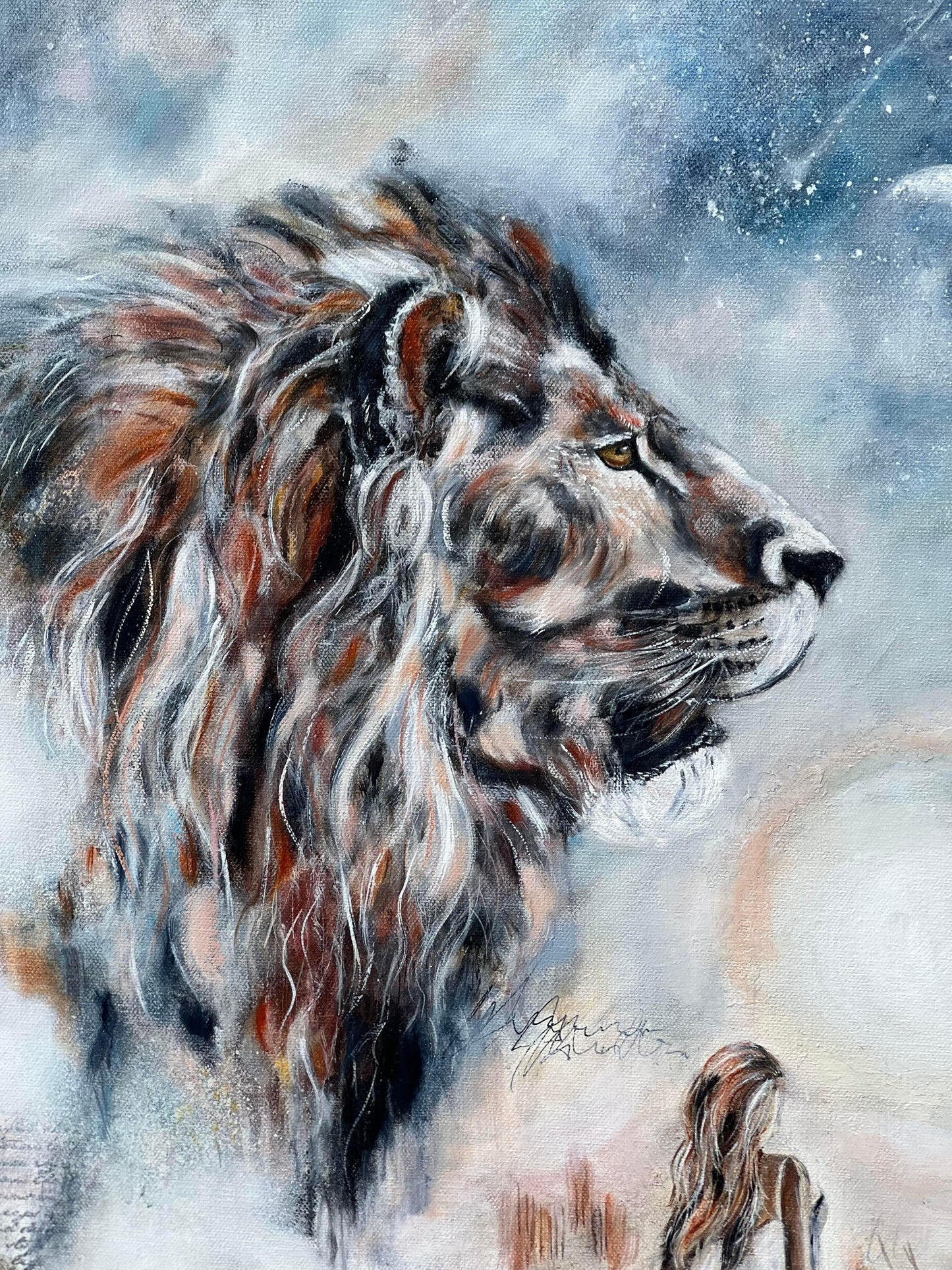 Beyond What The Eye Can See. | Original Abstract Realism Art