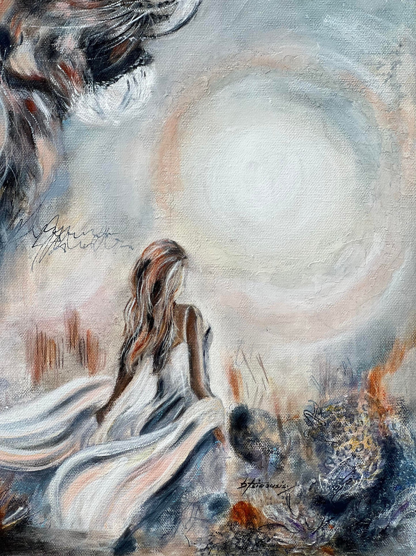 Beyond What The Eye Can See. | Original Abstract Realism Art