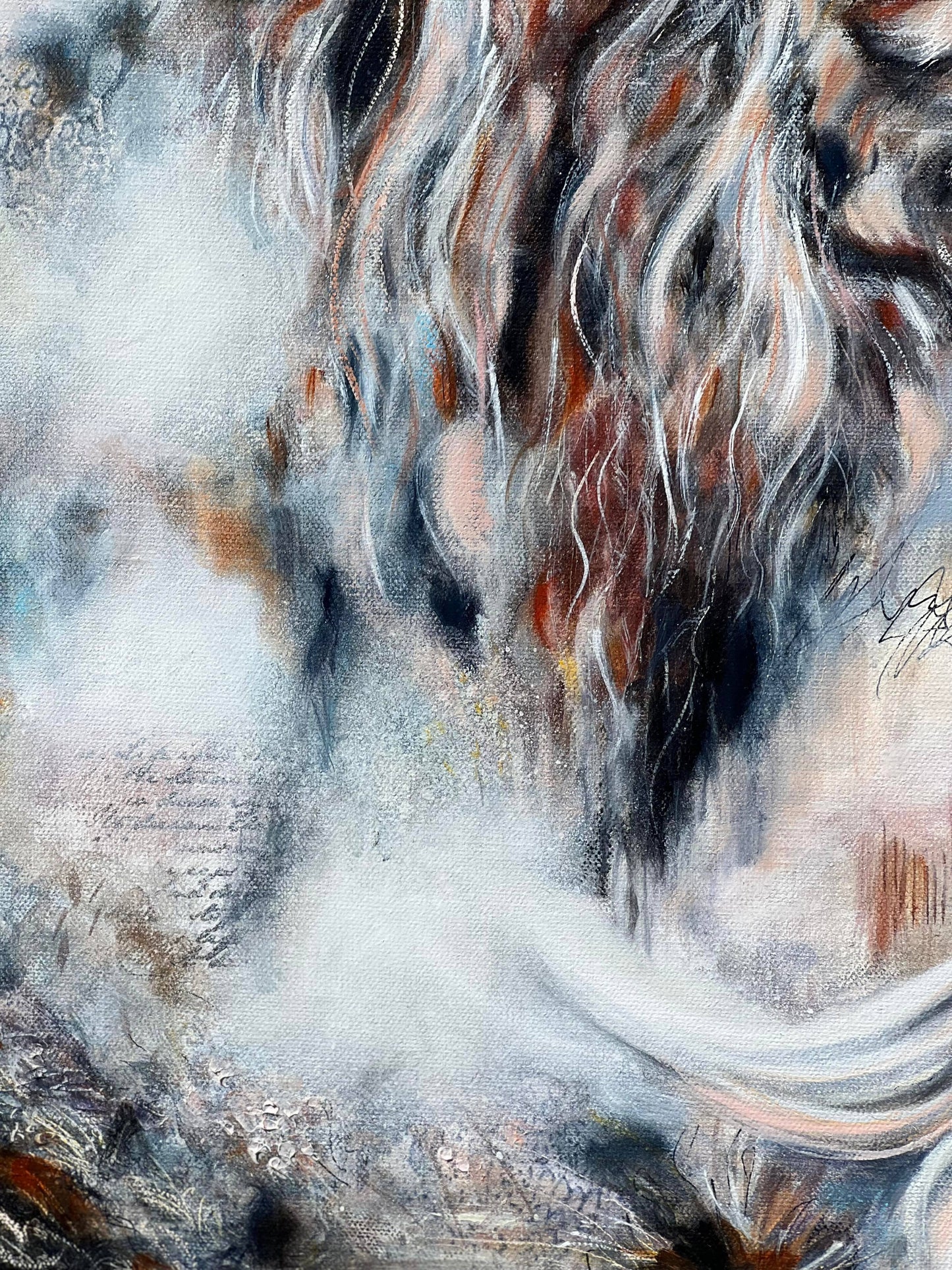 Beyond What The Eye Can See. | Original Abstract Realism Art