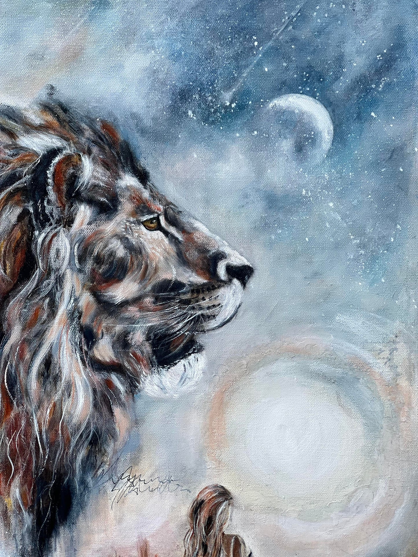 Beyond What The Eye Can See. | Original Abstract Realism Art