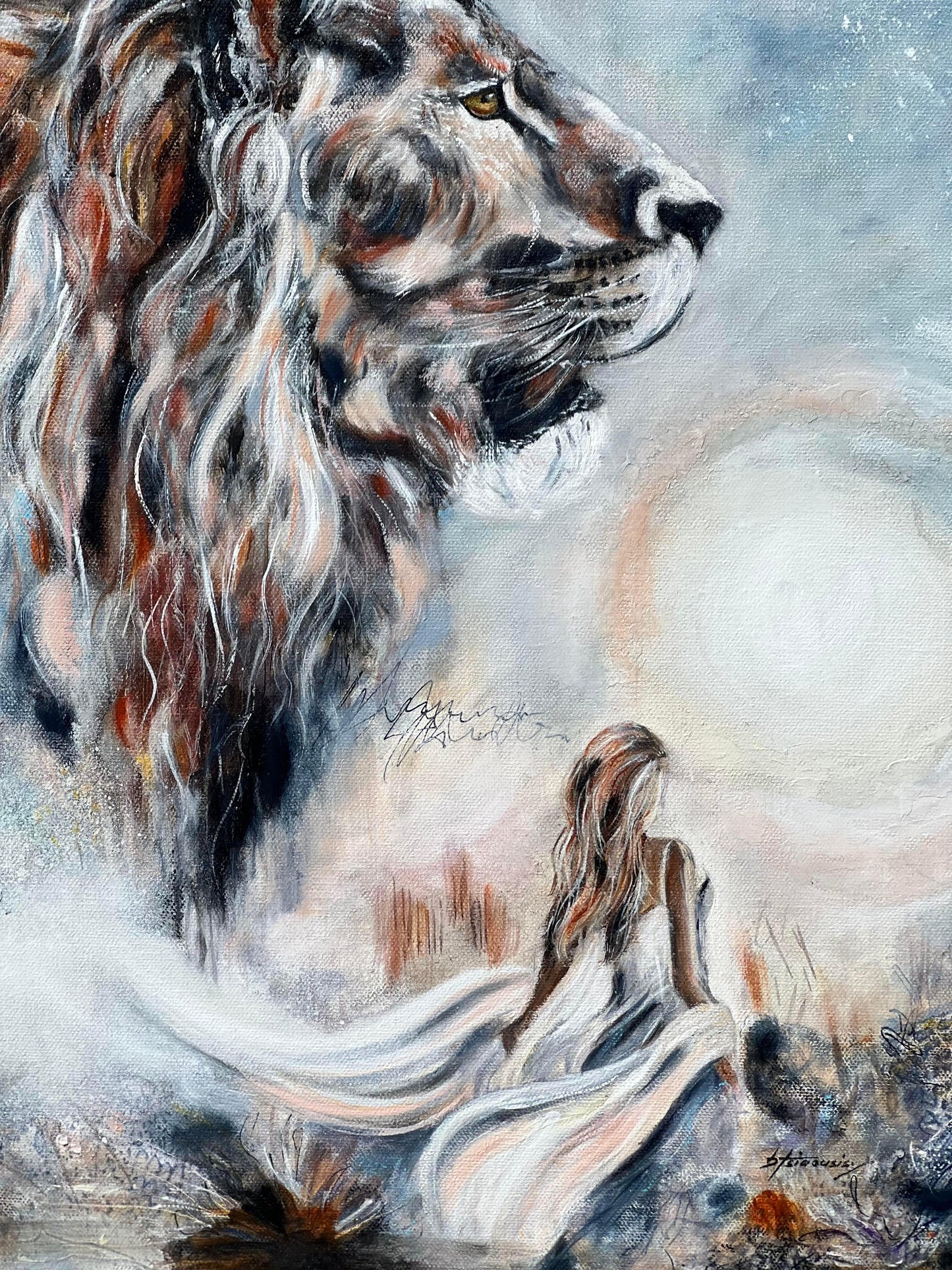 Beyond What The Eye Can See. | Original Abstract Realism Art